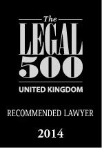 Legal 500 - Recommended Lawyer Logo 2014